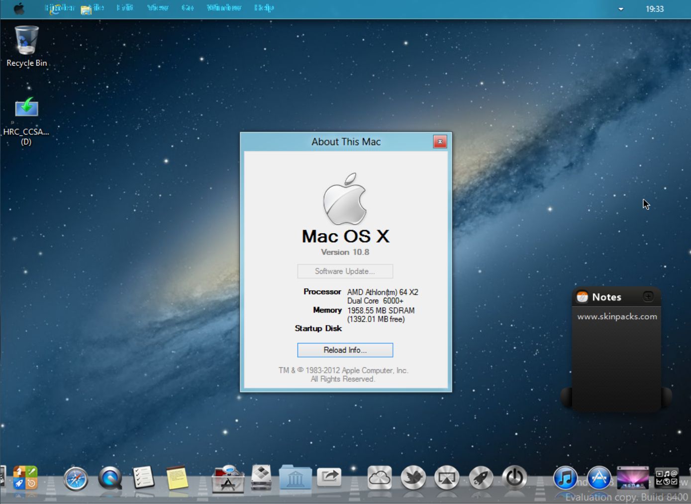 Mac skin for linux mint